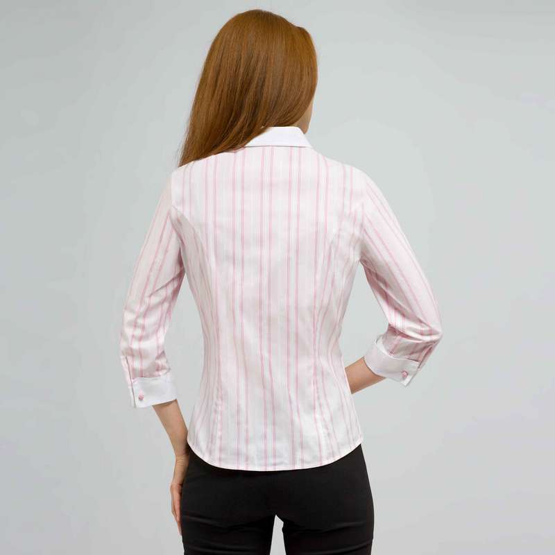 Stripe Button Down Shirt., , large