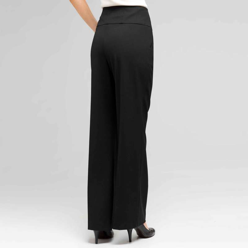 Flat Front Bootleg Pant, , large